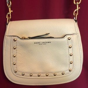 Cross body leather bag
